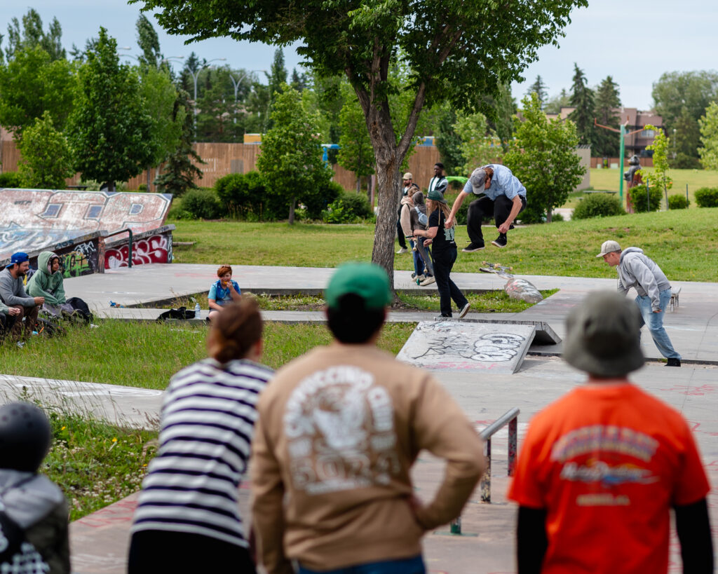 Photo by David Bernstein at Go Skate Day Edmonton 2025